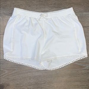 White shorts